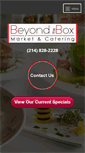 Mobile Screenshot of foodbeyondthebox.com